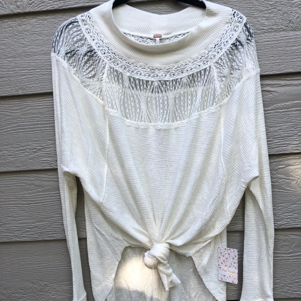 Free people long sleeve top.